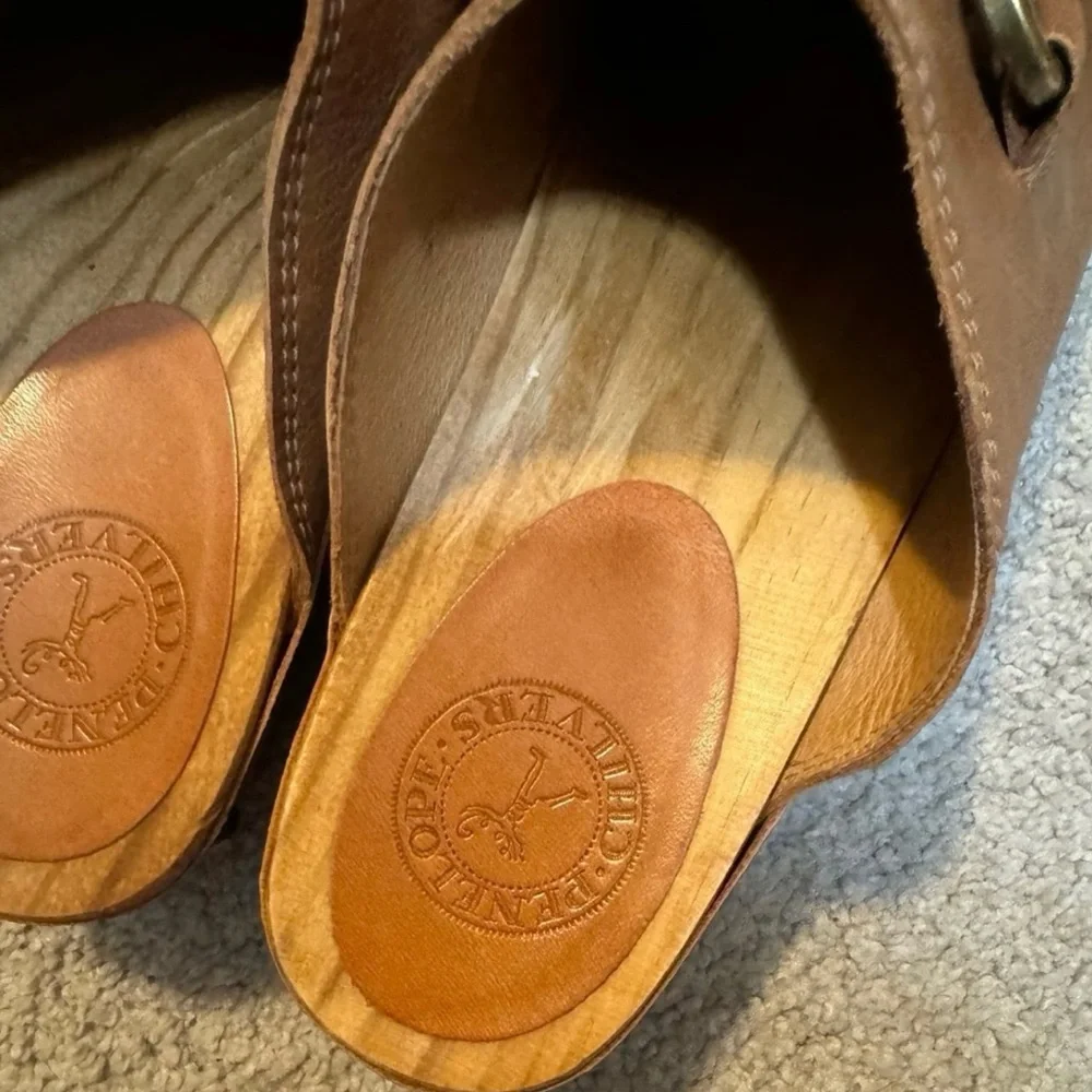 penelope chilvers leather clogs - Picture 5 of 5